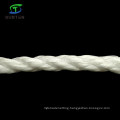 3 Strand Twisted/Twist White PP/Polypropylene Splitfilm/Split Film Rope for Europe, South America